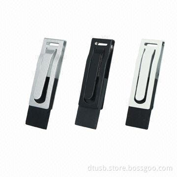 USB flash drive, book clip function
